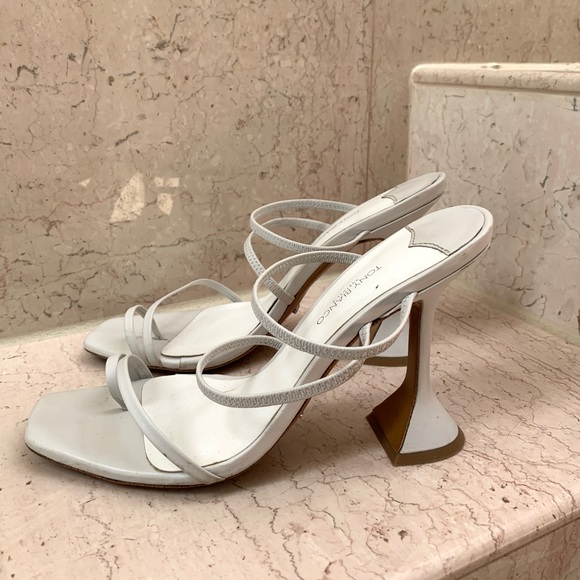 Tony Bianco Stellar Milk Capretto 10.5cm Heels - Picture 9 of 12